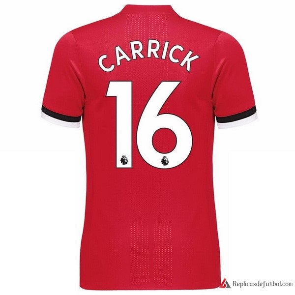 Camiseta Manchester United Primera equipación Carrick 2017-2018